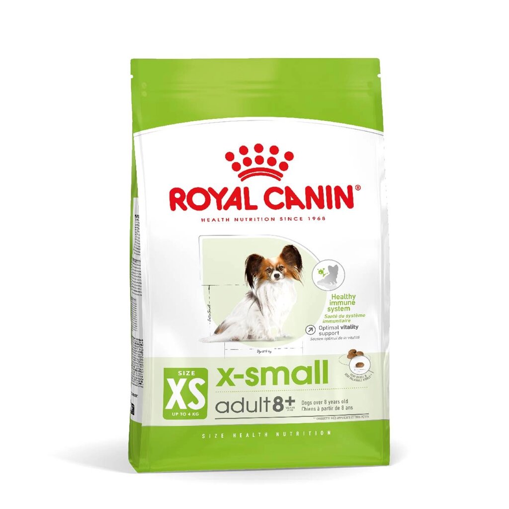 Корм для собак мініатюрних порід Royal Canin X-small Adult 8+ 3 кг від компанії Придбай - фото 1