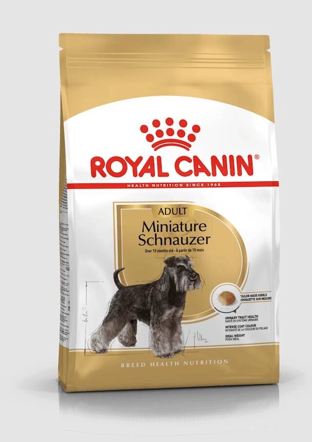 Корм для собак породи Мініатюр Шнауцер Royal Canin Miniature Schnauzer Adult 7,5 кг від компанії Придбай - фото 1