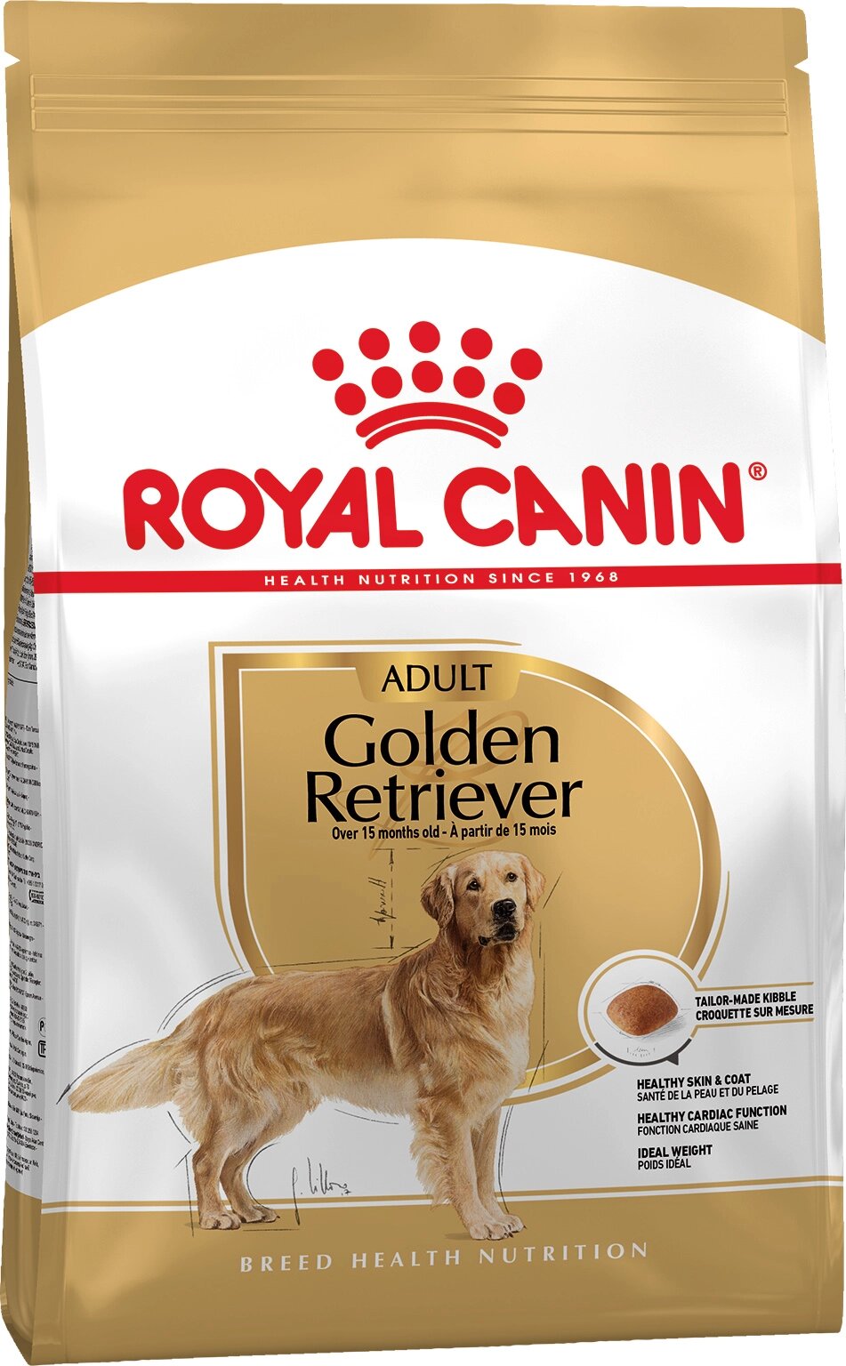 Корм для собак породи Золотистий Ретрівер Royal Canin Golden Retriever Adult 12 кг від компанії Придбай - фото 1