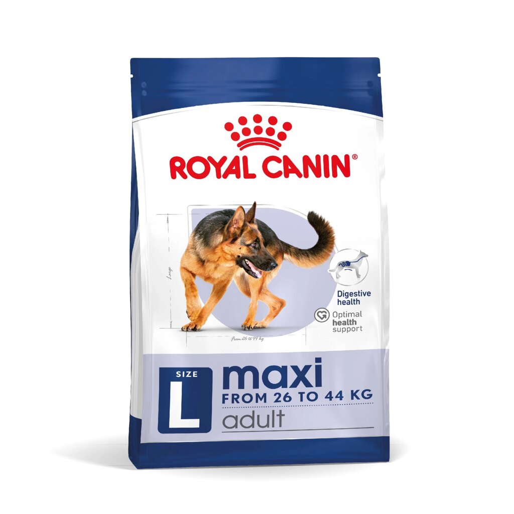 Корм для собак великих порід Royal Canin Maxi Adult 15 кг від компанії Придбай - фото 1