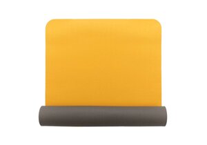 Килимок для йоги Bodhi Lotus Pro Mineral yellow/Silver cloud 183x60x0.6 см