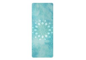 Килимок для йоги Sitara Aqua Mandala Rao 181x68x0.5 см