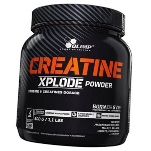 Креатин Комплекс для зростання м'язів і сили Creatine Xplode Olimp Nutrition 500г Грейпфрут (31283002)