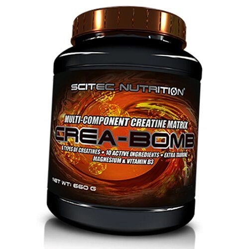 Креатиновий комплекс Crea-Bomb Scitec Nutrition 660г Рожевий лимонад (31087006) від компанії Придбай - фото 1