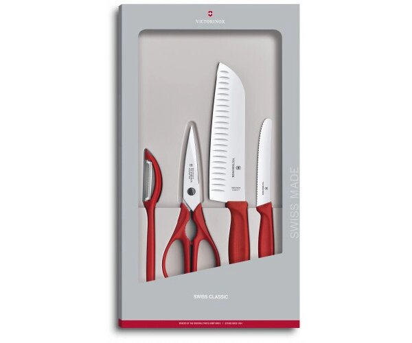 Кухонний набір Victorinox SwissClassic Kitchen Set з 4 предметів (6.7131.4G) від компанії Придбай - фото 1