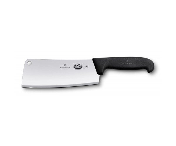 Кухонний ніж топірець Victorinox Fibrox Cleaver 190 мм для рубки м'яса і кісток (5.4003.19) від компанії Придбай - фото 1