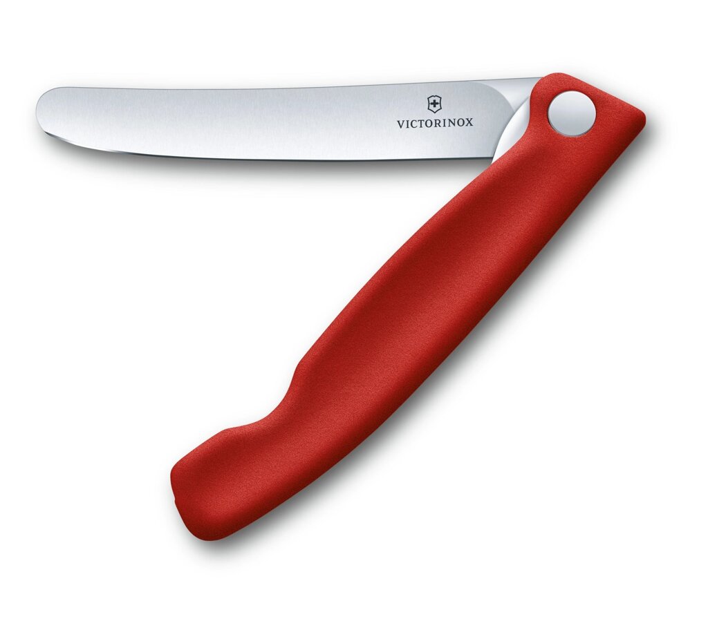 Кухонний ніж Victorinox Swiss Classic Foldable Paring Knife складаний, червоний, 11 см (6.7801. FB) від компанії Придбай - фото 1