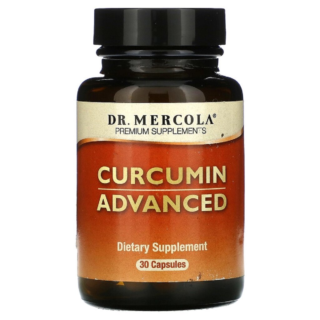 Куркумін, Curcumin Advanced, Dr. Mercola, 30 капсул від компанії Придбай - фото 1