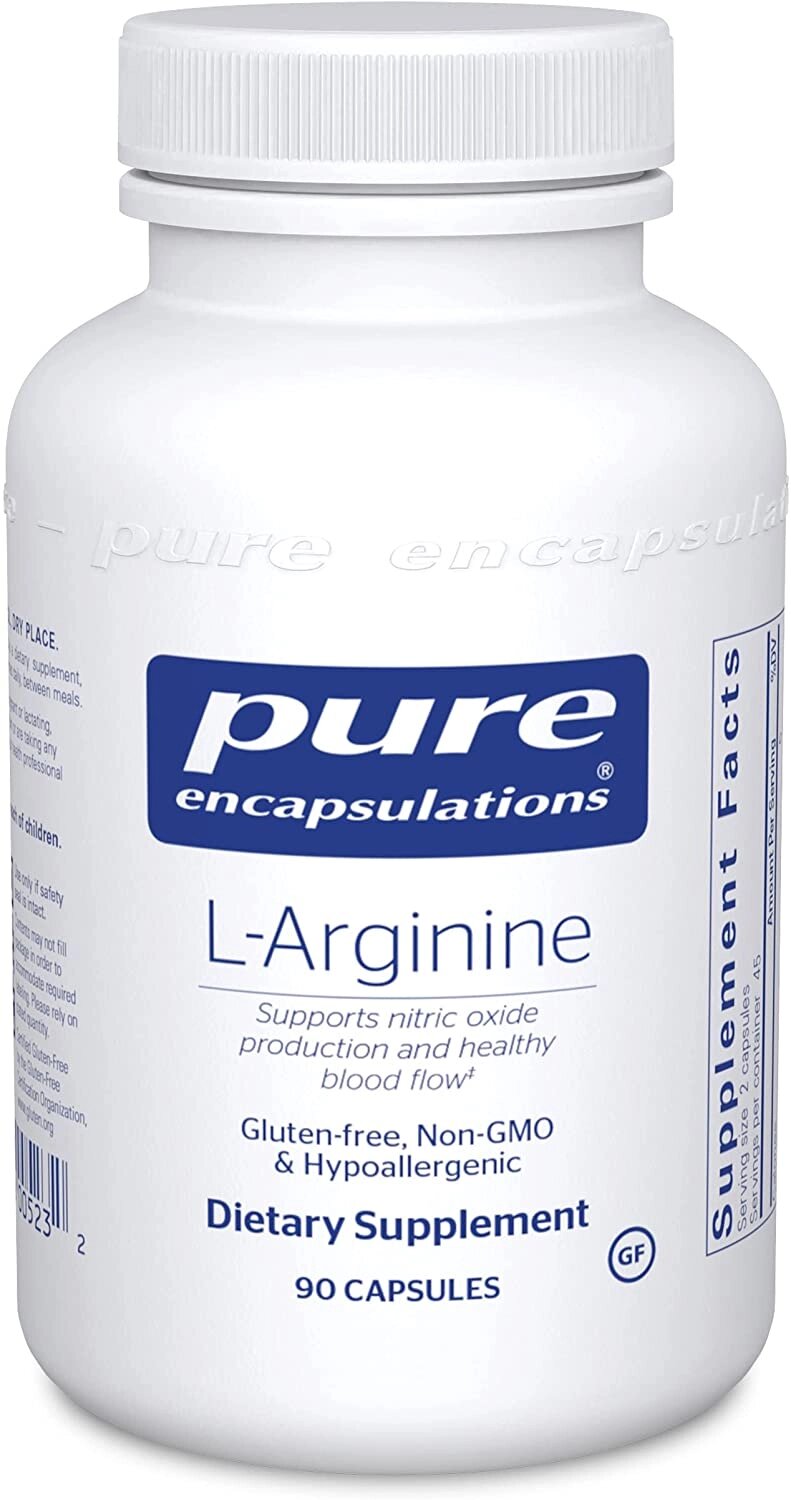 L-аргінін l-Arginine Pure Encapsulations підтримка вироблення оксиду азоту підтримка імунітету пам'яті здоров'я серця і  від компанії Придбай - фото 1