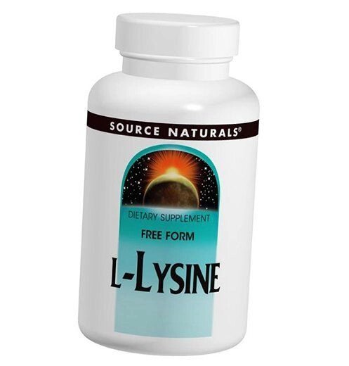 Л Лізин L-Lysine 500 Source Naturals 250таб (27355021) від компанії Придбай - фото 1