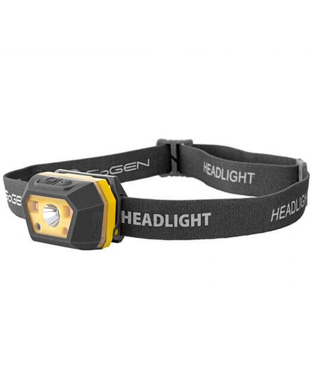 Ліхтар налобний акумуляторний GoGEN GOGHL02GY Head light HL02 grey/yellow 350lm від компанії Придбай - фото 1