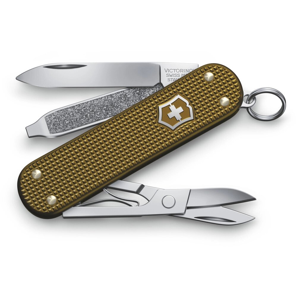 Лімітований складаний ніж Victorinox Classic SD Terra Brown 58мм 5 функцій Коричневий (0.6221. L24) від компанії Придбай - фото 1