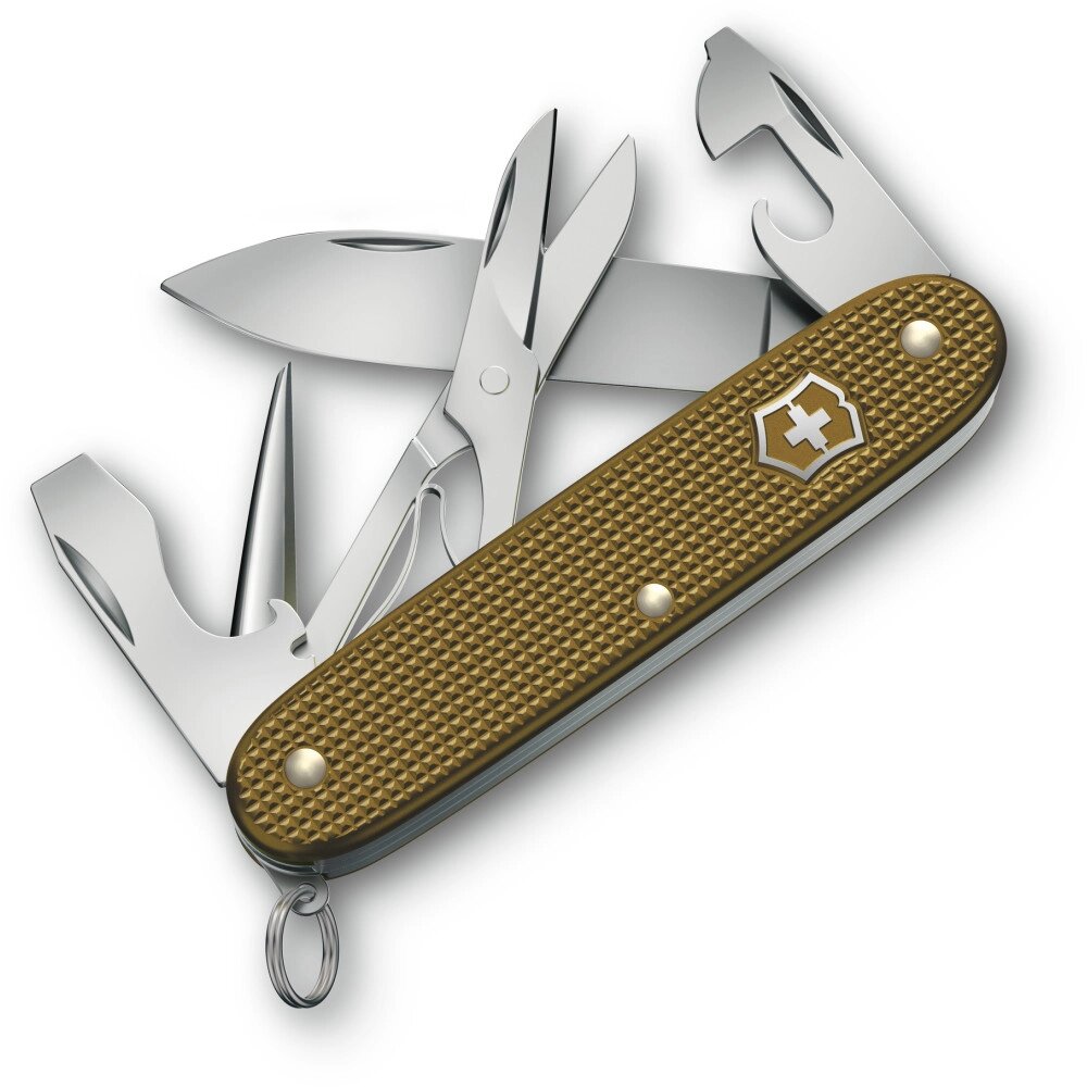 Лімітований складаний ніж Victorinox Pioneer X Terra Brown 93мм 9 функцій Коричневий (0.8231. L24) від компанії Придбай - фото 1