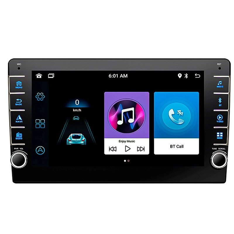 Магнітола HEVXM 2 DIN 8809-1 2/32 Base 1024*600 WI-FI Android GPS Bluetooth (10794-60375) від компанії Придбай - фото 1