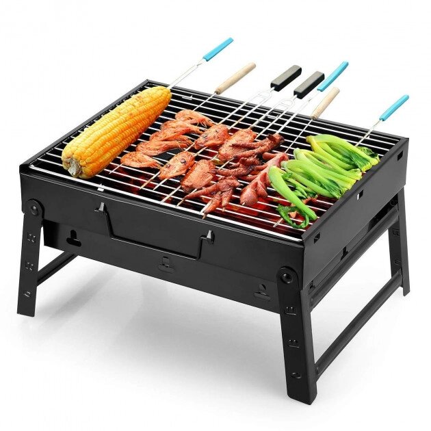 Мангал портативний Universal BBQ Grill Portable (vd105996927) від компанії Придбай - фото 1