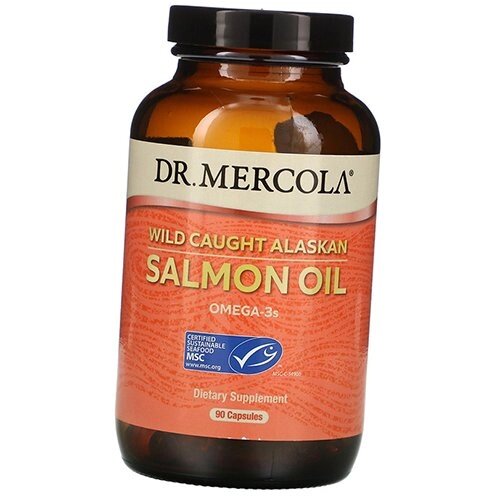 Масло дикого аляскинского лосося, Salmon Oil, Dr. Mercola 90 (67387004) від компанії Придбай - фото 1