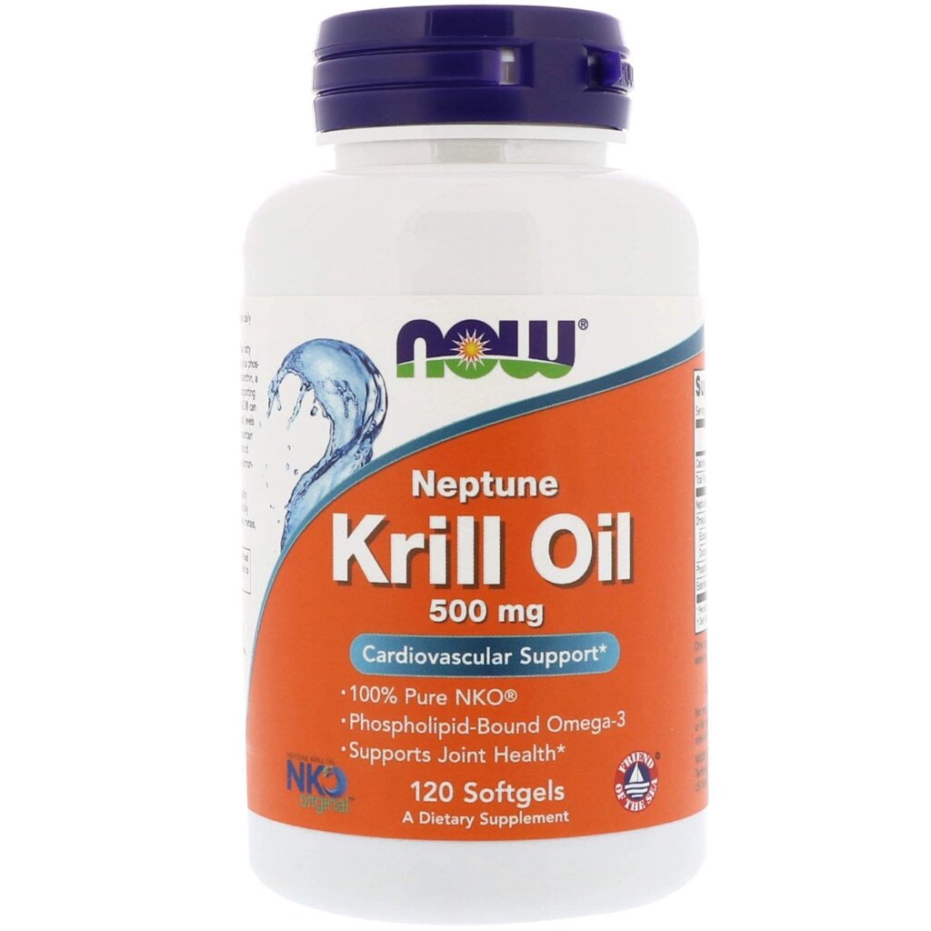 Масло криля Neptune Krill Oil Now Foods 500 мг 120 капсул від компанії Придбай - фото 1