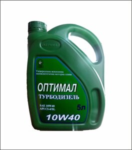 Олія моторна Optimal Турбодизель 10W40 API CI-4/SL 5 л