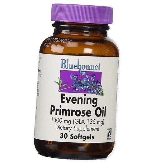 Масло Вечірньої Примули, Evening Primrose Oil, Bluebonnet Nutrition 60 (71393003) від компанії Придбай - фото 1