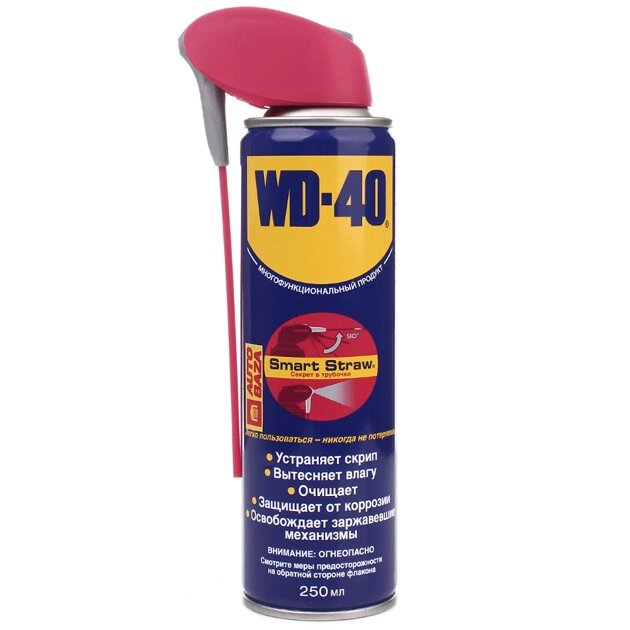 Мастило універсальна WD-40 Smart Straw 250 мл від компанії Придбай - фото 1