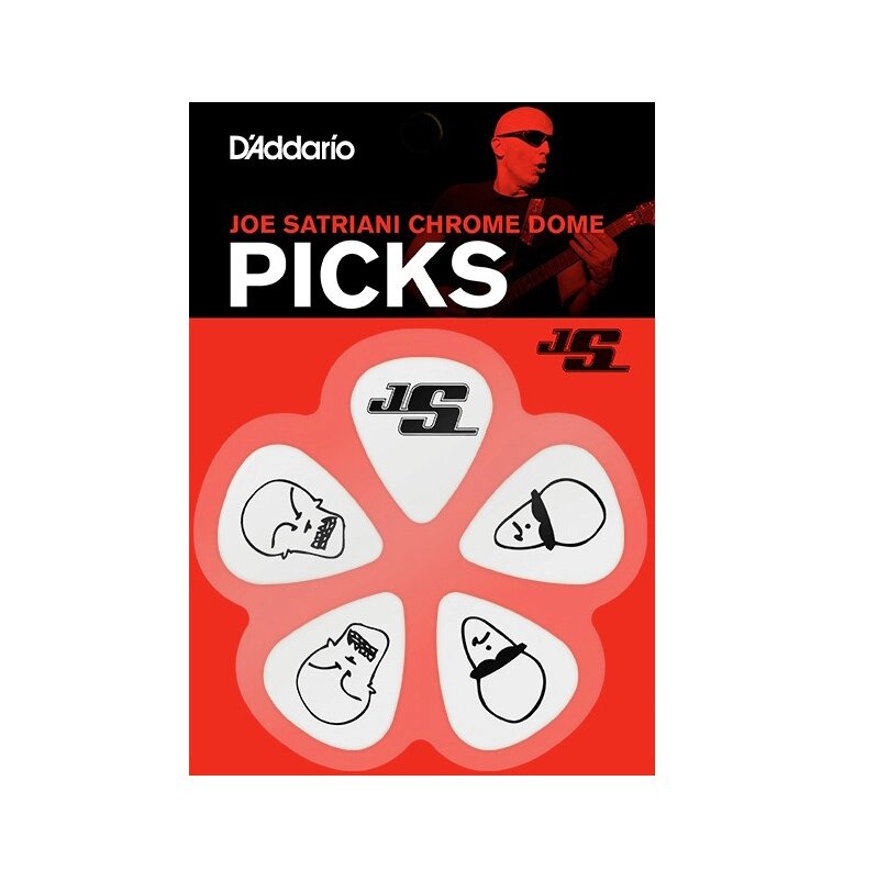 Медіатори D'Addario 1CWH6-10JS Joe Satriani Signature Guitar Picks 1.0 mm (10 шт. ) від компанії Придбай - фото 1