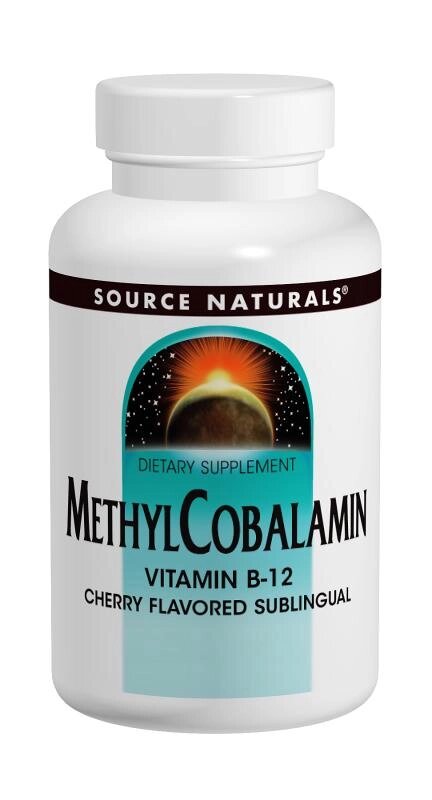 Метилкобаламін В12 Source Naturals 5 мг смак вишні 60 таблеток для розсмоктування (SN1329) від компанії Придбай - фото 1