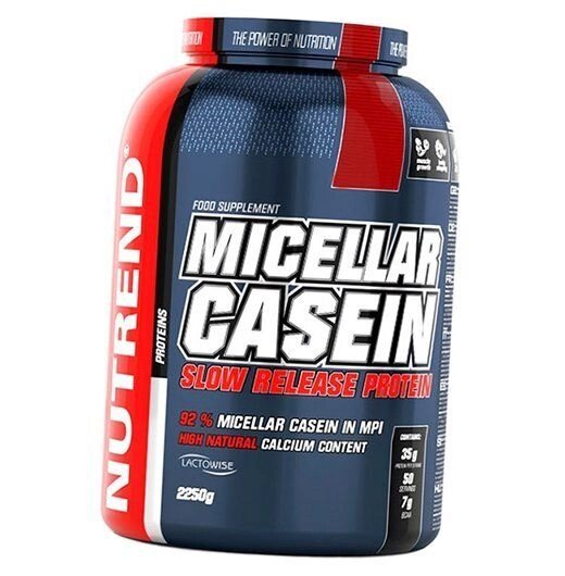 Міцелярний казеїн Micellar Casein Nutrend 2250г Полуниця (29119009) від компанії Придбай - фото 1