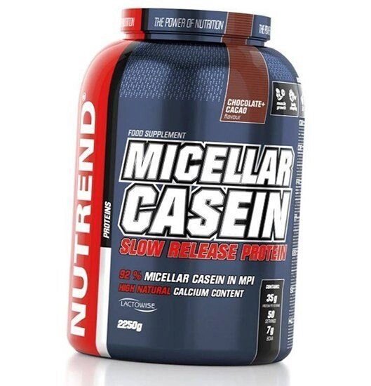 Міцелярний казеїн Micellar Casein Nutrend 2250г Шоколад (29119009) від компанії Придбай - фото 1