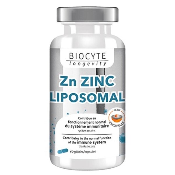 Мікроелемент Цинк Biocyte ZN Zinc Liposome 60 Caps від компанії Придбай - фото 1