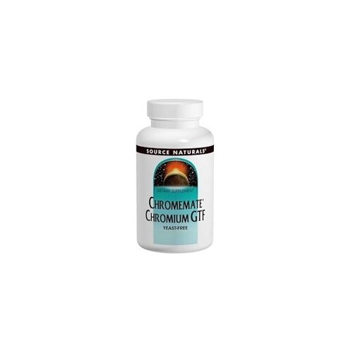 Мікроелемент Хром Source Naturals Chromemate Chromium GTF Yeast-Free 200 mcg 240 Tabs