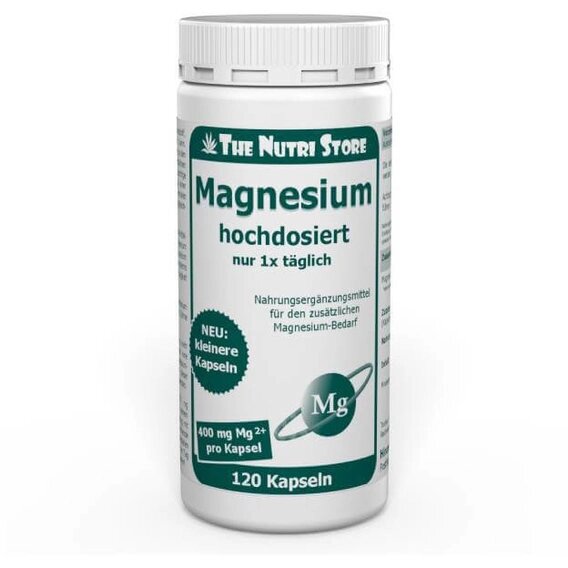 Мікроелемент Магній The Nutri Store Magnesium 400 mg 120 Caps ФР-00000163 від компанії Придбай - фото 1