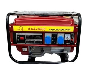 Мобільна електростанція бензинова Gasoline AAA-3000 2.8 кВт комбінований ручний стартер (1969504996)