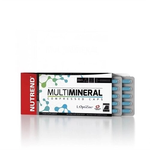 Мультимінерали для спорту Nutrend Multimineral Compressed Caps 60 Caps від компанії Придбай - фото 1