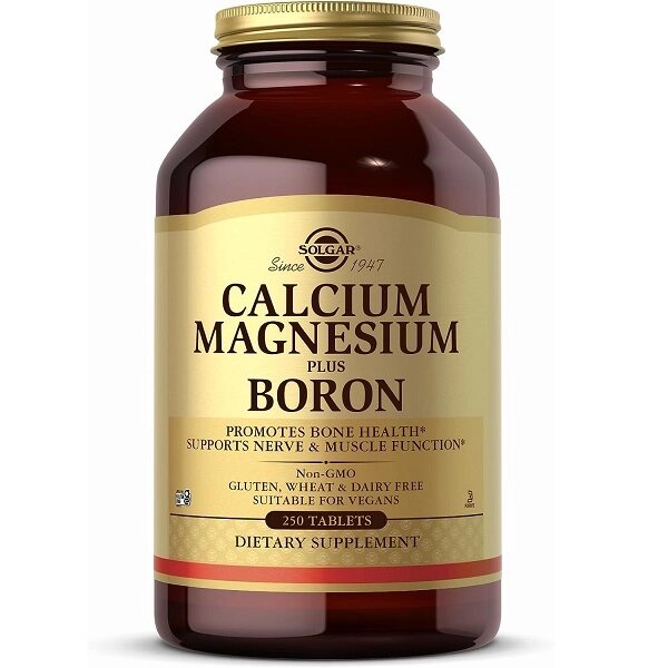 Мультимінеральний комплекс Solgar Calcium Magnesium Plus Boron 250 Tabs від компанії Придбай - фото 1