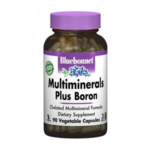 Мультимінеральний комплекс Bluebonnet Nutrition Multiminerals Plus Boron 90 Caps