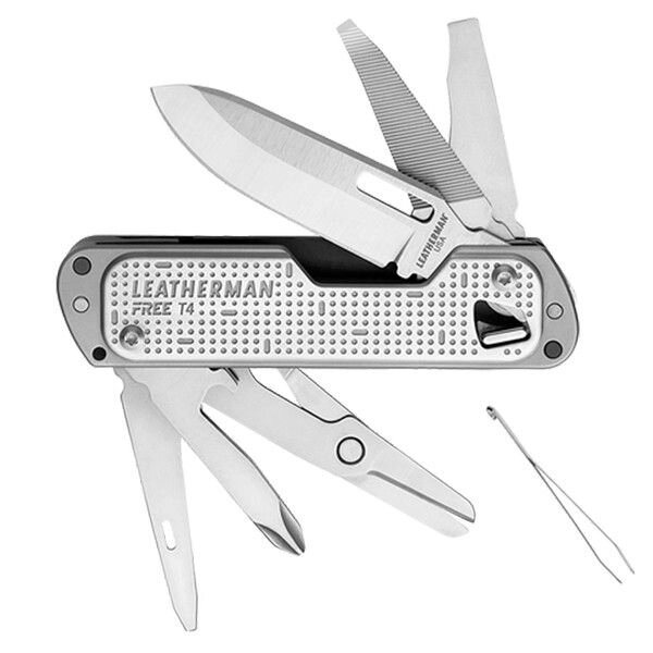 Мультитул Leatherman Free T4 Stainless Steel (1080-832686) від компанії Придбай - фото 1