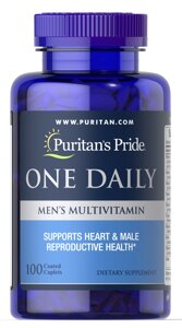 Мультивітаміни для чоловіків Puritans Pride Mens Multivitamin 100 капсули (32065)