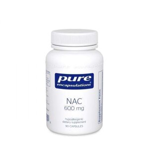 N-ацетилцистеїн 600 mg Pure Encapsulations 90 капсул (20255)