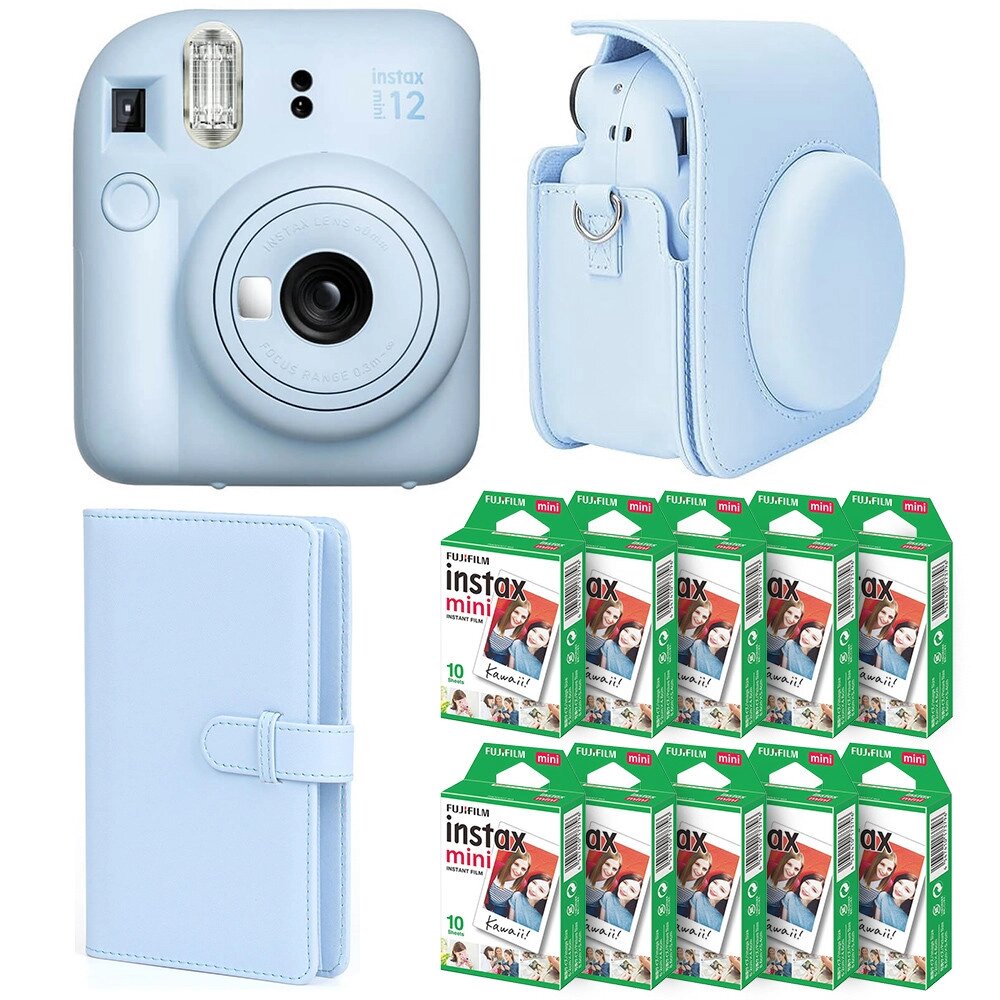 Набір камери Fujifilm Instax Mini 12/Фотопапір 100 шт/Чехол/Фотоальбом 108 фото (2310335007) від компанії Придбай - фото 1