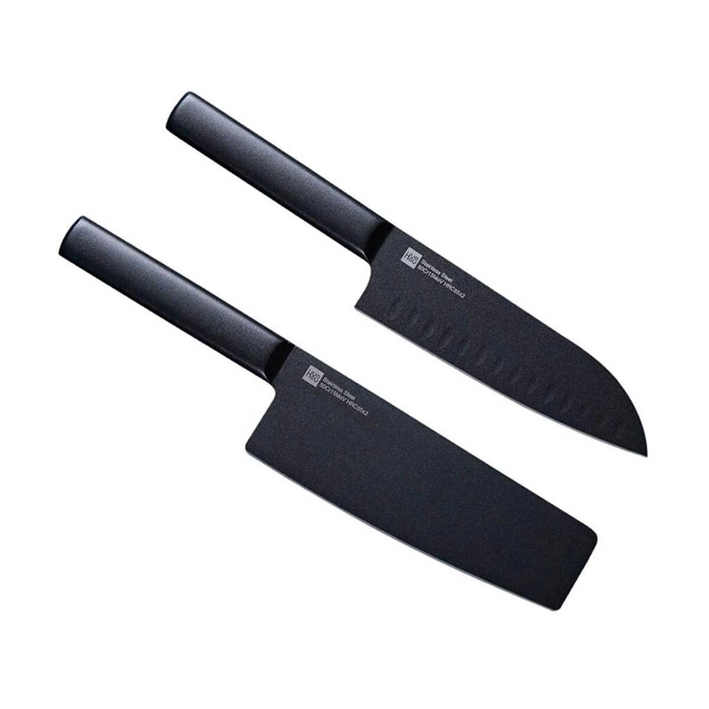 Набір ножів Xiaomi Huo Hou Black Heat Knife Set (2 шт. від компанії Придбай - фото 1