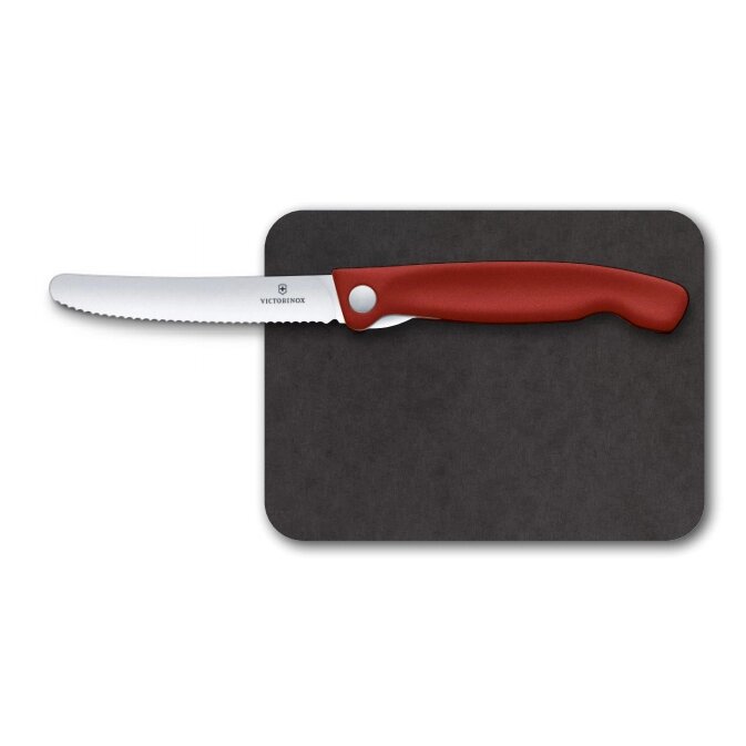 Набір "Victorinox" з SwissClassic Cutting Board Set складаний кухонний ніж та компактна обробна дошка (6.7191. F1) від компанії Придбай - фото 1