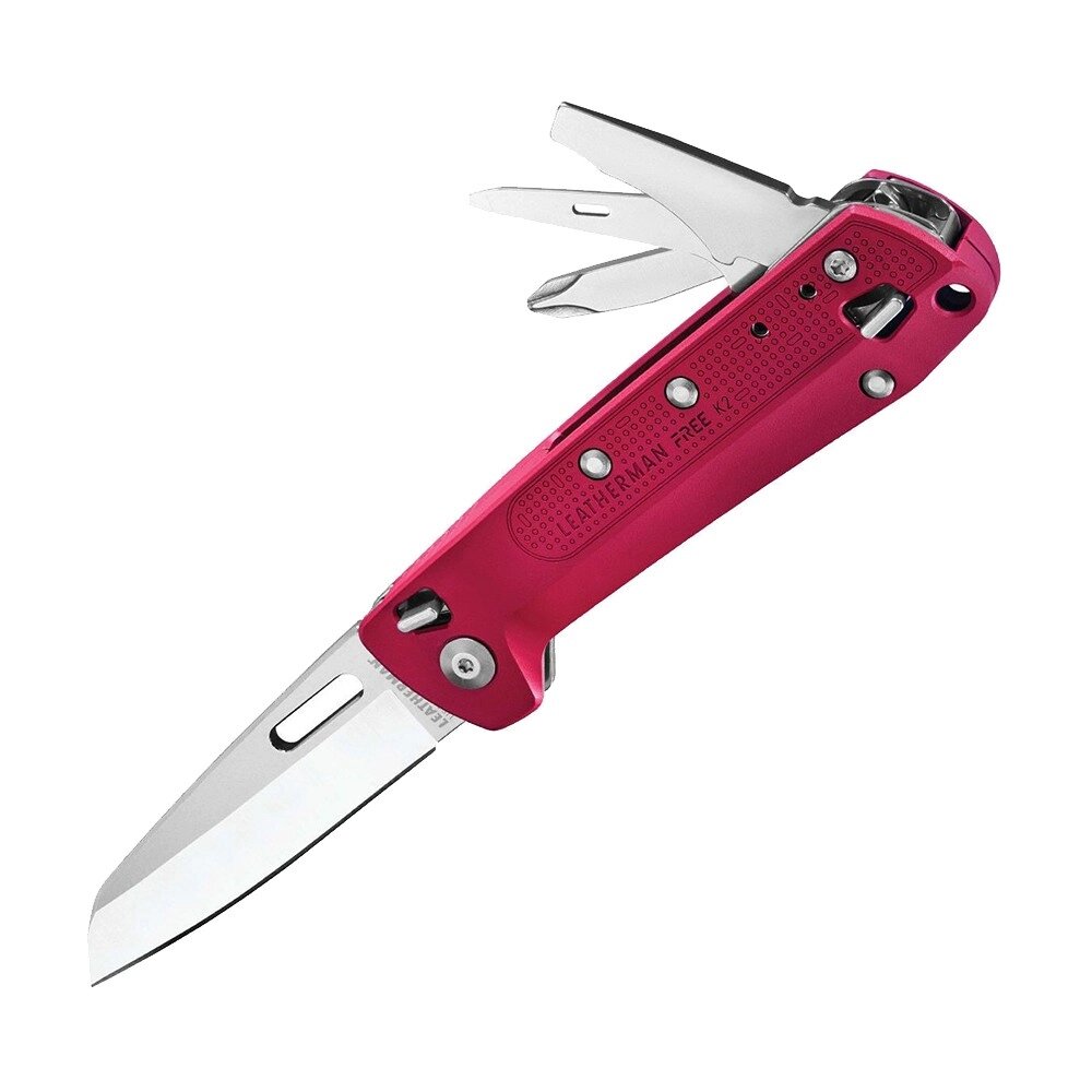 Ніж-мультитул Leatherman Free K2 Crimson (1080-832890) від компанії Придбай - фото 1