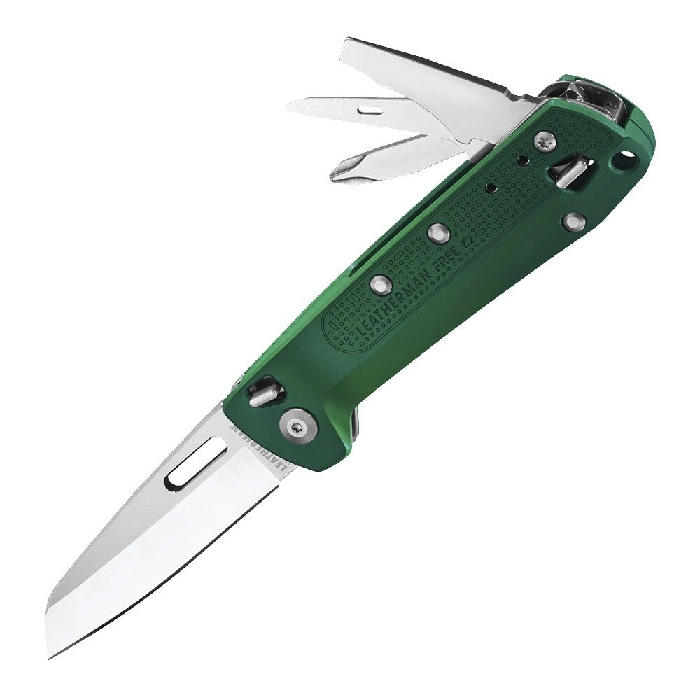 Ніж-мультитул Leatherman Free K2 Evergreen (1080-832894) від компанії Придбай - фото 1