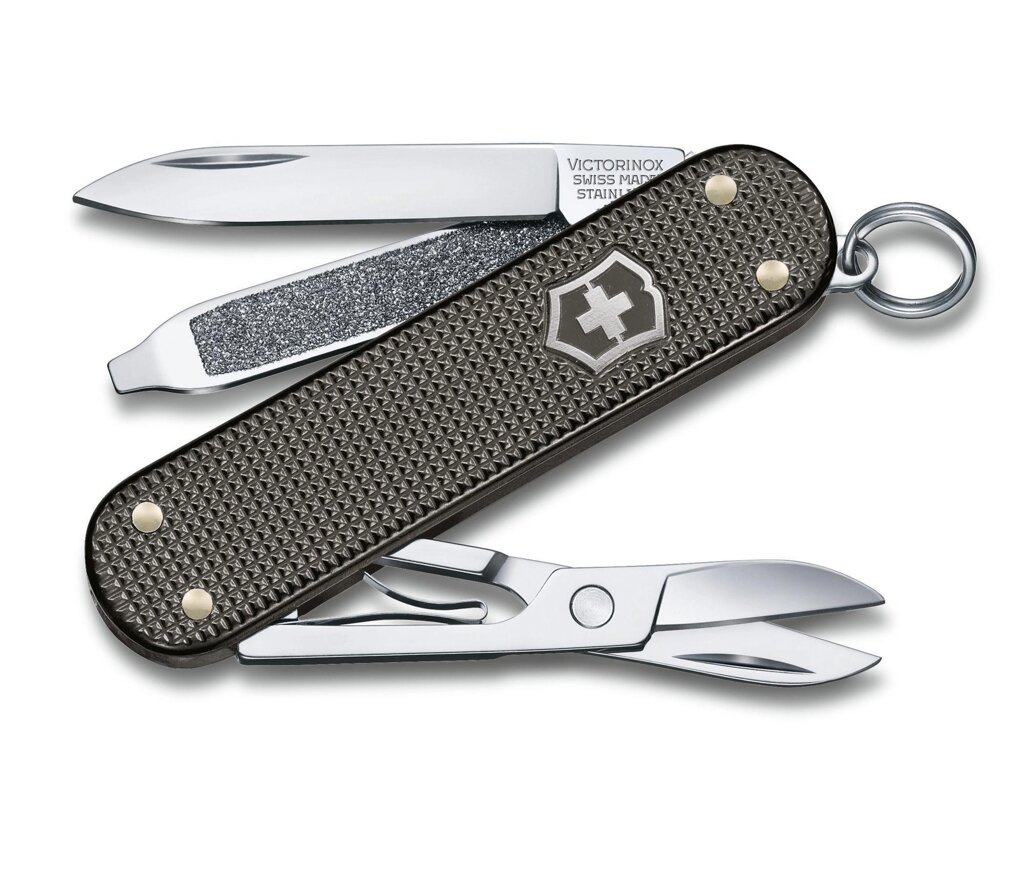 Ніж Victorinox Classic SD Alox Limited Edition ThunderСірий (0.6221. L22) від компанії Придбай - фото 1