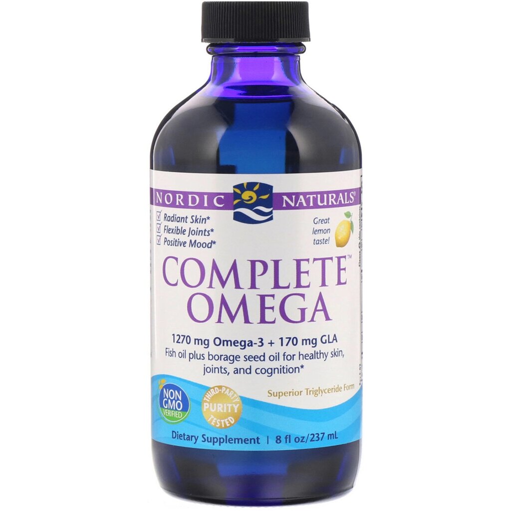 Омега комплекс з лимоном Nordic Naturals Complete Omega 237 мл від компанії Придбай - фото 1