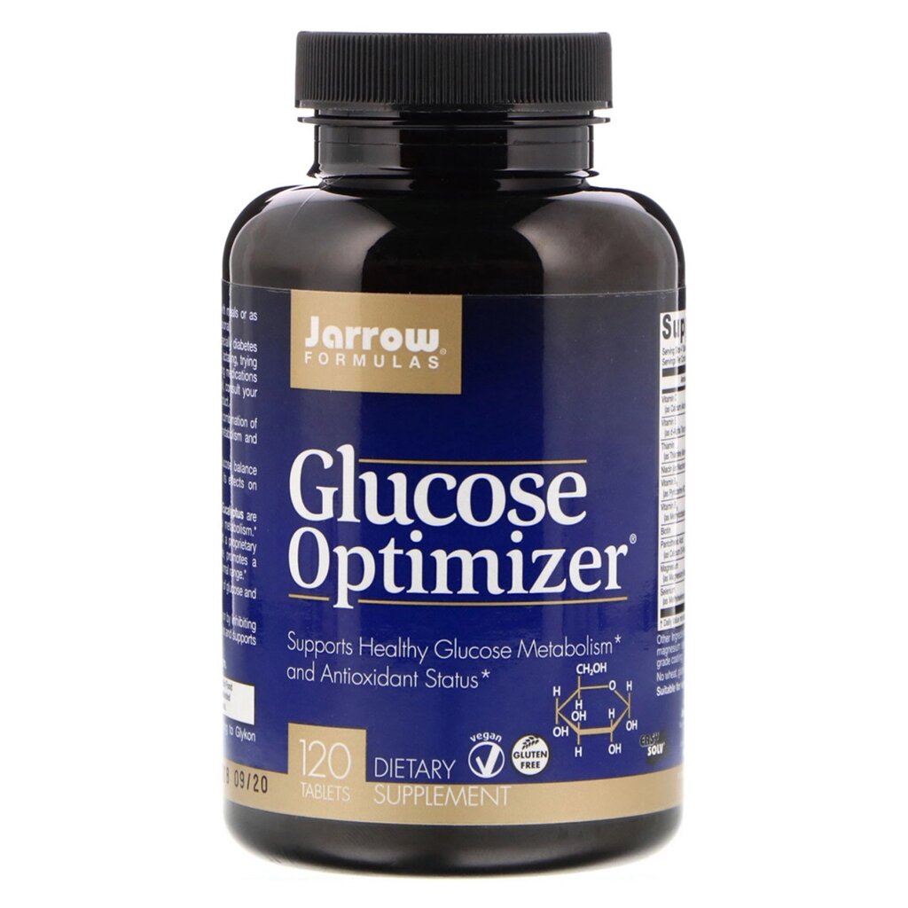 Оптимізатор Глюкози Glucose Optimizer Jarrow Formulas 120 таблеток від компанії Придбай - фото 1