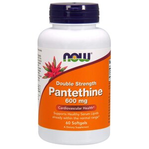 Пантетин подвійна сила Pantethine Now Foods 600 мг 60 капc.