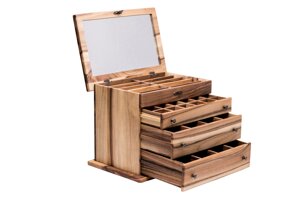 Дерев'яний органайзер для аксесуарів ecoWalnut 314х218х249 мм