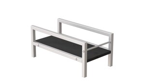 Підставка для системного блоку Ferrum-decor Нікі 21x24x45 Білий ДСП Сосна Кембра 16мм (NIK0010)