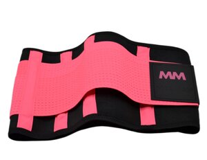 Пояс компресійний MadMax MFA-277 Slimming belt Black/neon pink S